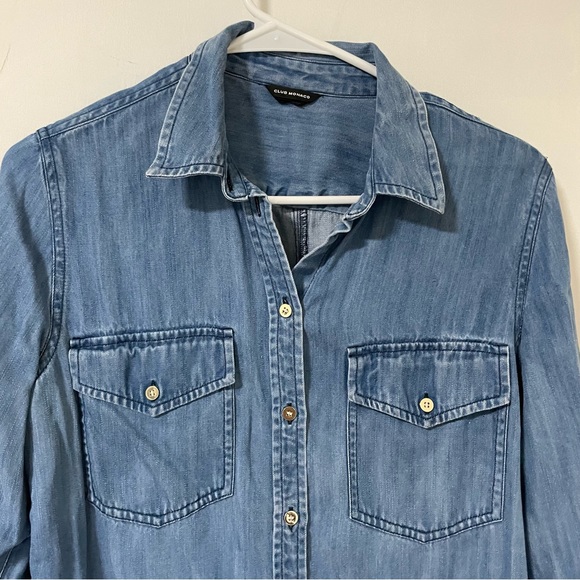 Club Monaco Denim shirt - Picture 2 of 4